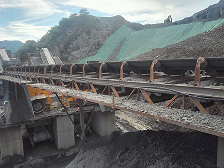 電子皮帶秤現(xiàn)場圖片